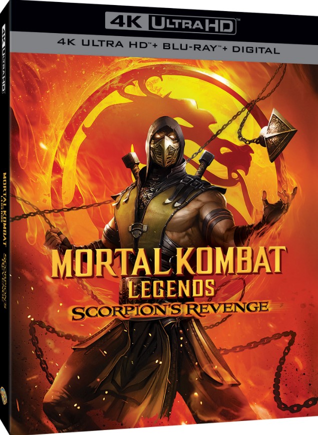 Mortal Kombat Legends: Scorpions Revenge box art